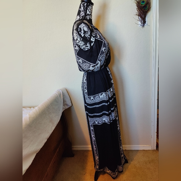 Old Navy Black and White Print sleeveless dress π€π€π€(S/P)π€π€π€ - Picture 7 of 16